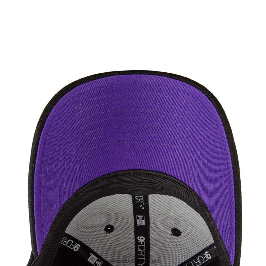 LA Lakers NBA x Marvel Iron Man Black 9FORTY Adjustable Cap New Era TRBRBN1579