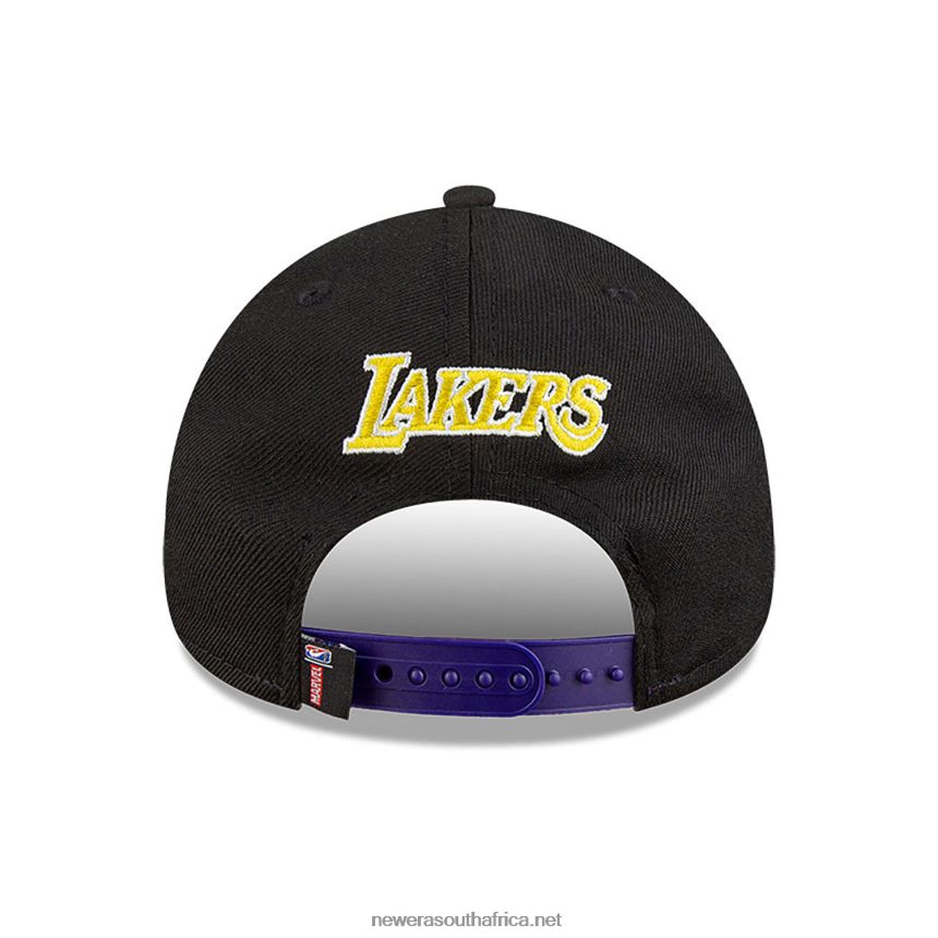 LA Lakers NBA x Marvel Iron Man Black 9FORTY Adjustable Cap New Era TRBRBN1579