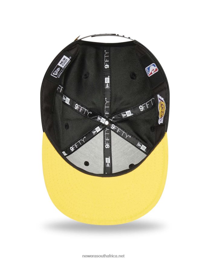 LA Lakers Neon Pack Black 9FIFTY Snapback Cap New Era TRBRBN1885