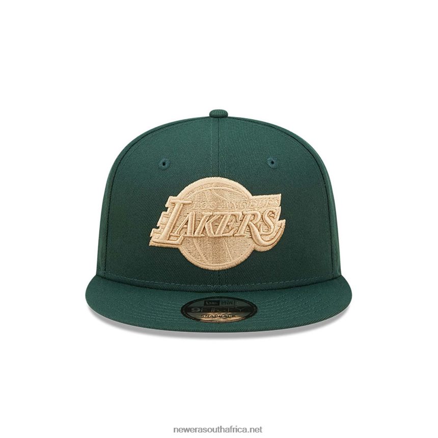 LA Lakers Repreve Dark Green 9FIFTY Snapback Cap New Era TRBRBN2057