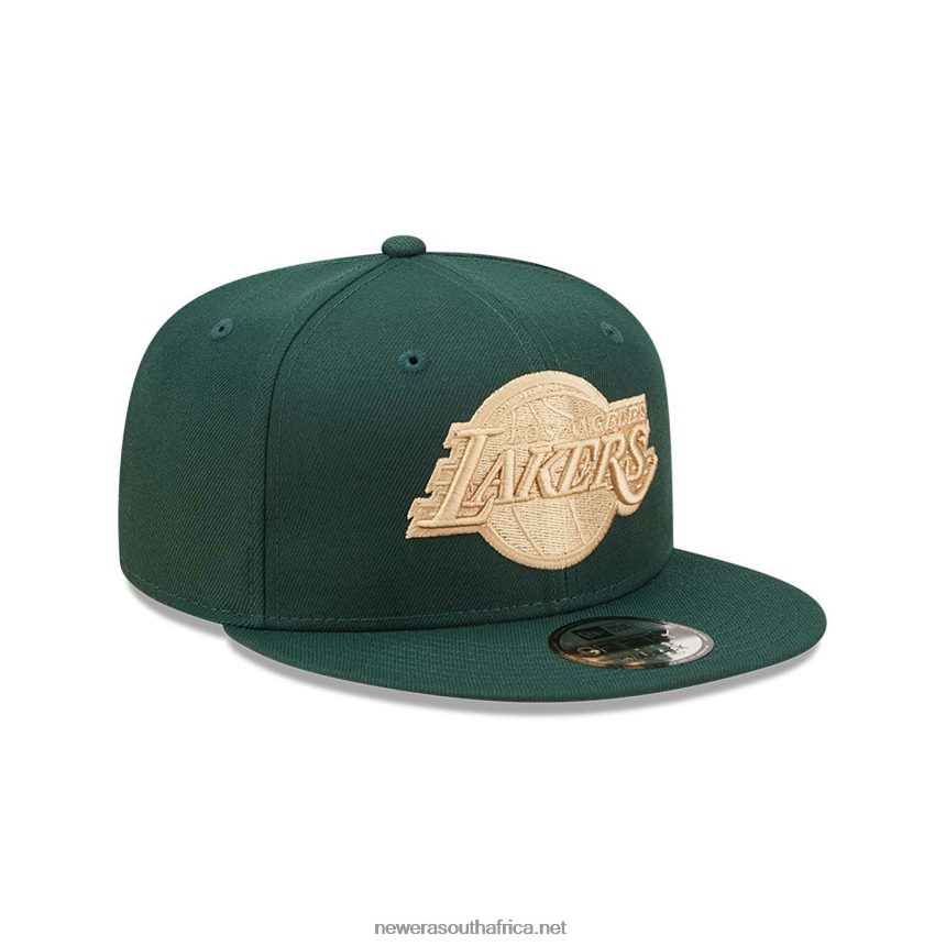 LA Lakers Repreve Dark Green 9FIFTY Snapback Cap New Era TRBRBN2057