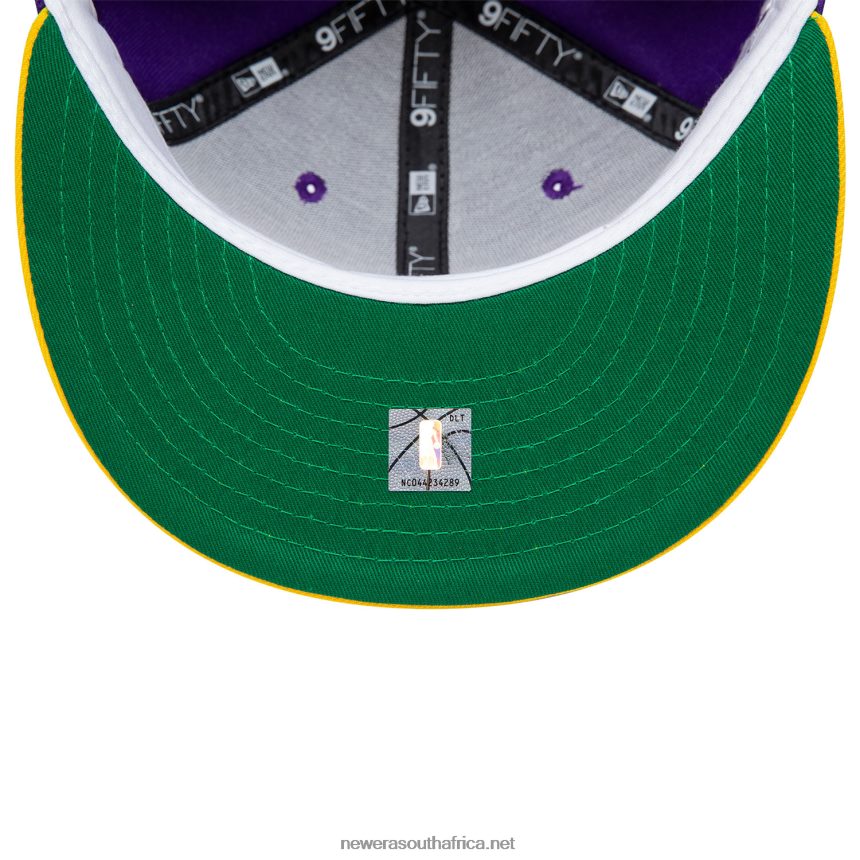 LA Lakers Side Font Purple 9FIFTY Snapback Cap New Era TRBRBN2026
