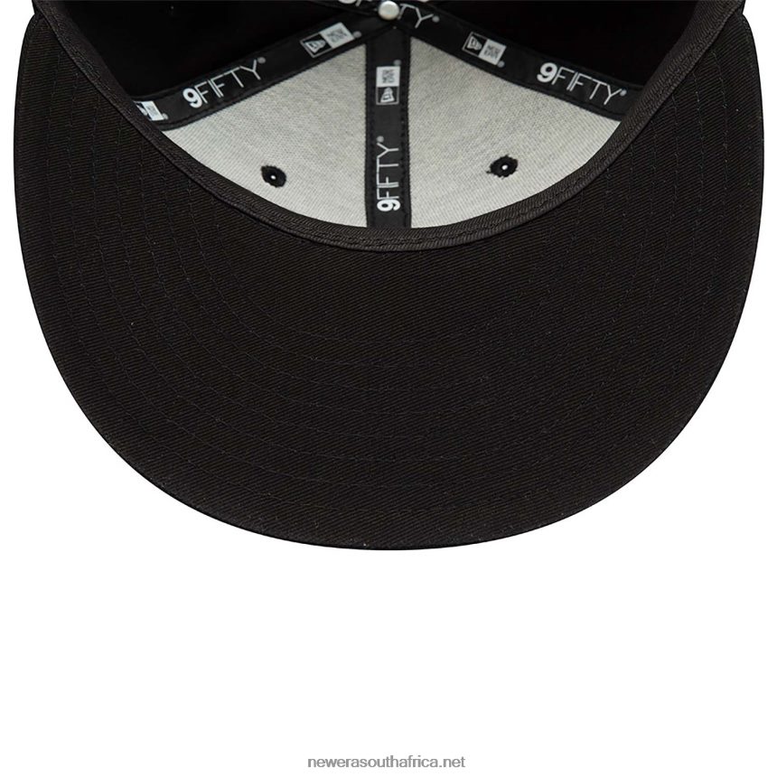 LA Lakers Team Infill Logo Black 9FIFTY Snapback Cap New Era TRBRBN2072