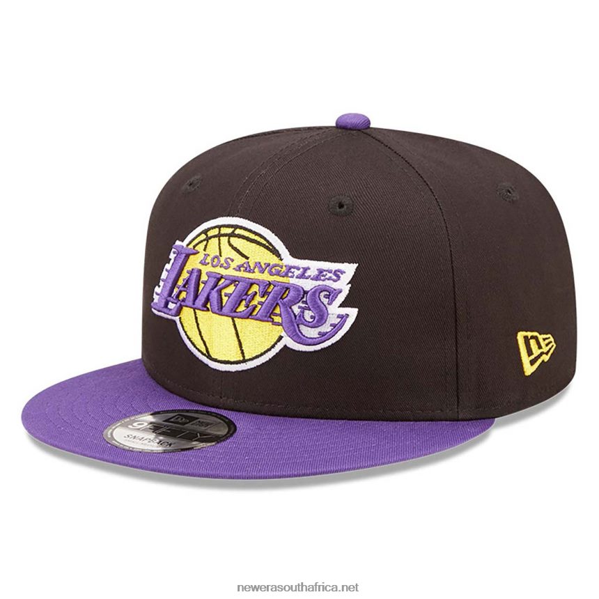 LA Lakers Team Patch Black 9FIFTY Snapback Cap New Era TRBRBN2111