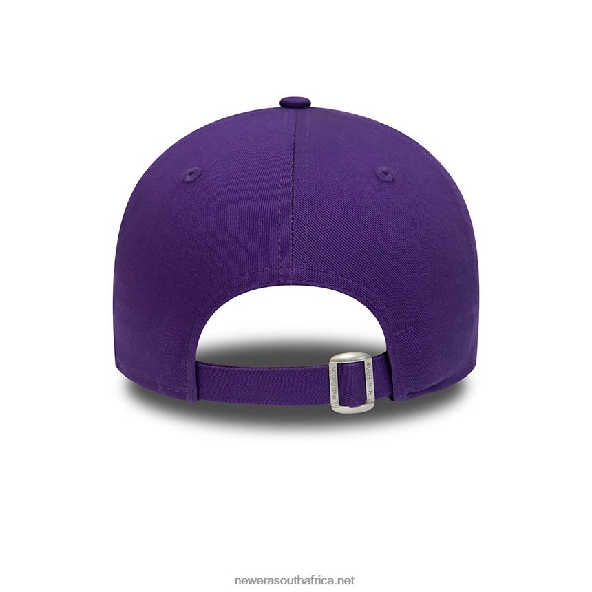 LA Lakers Team Side Patch Purple 9FORTY Adjustable Cap New Era TRBRBN1713