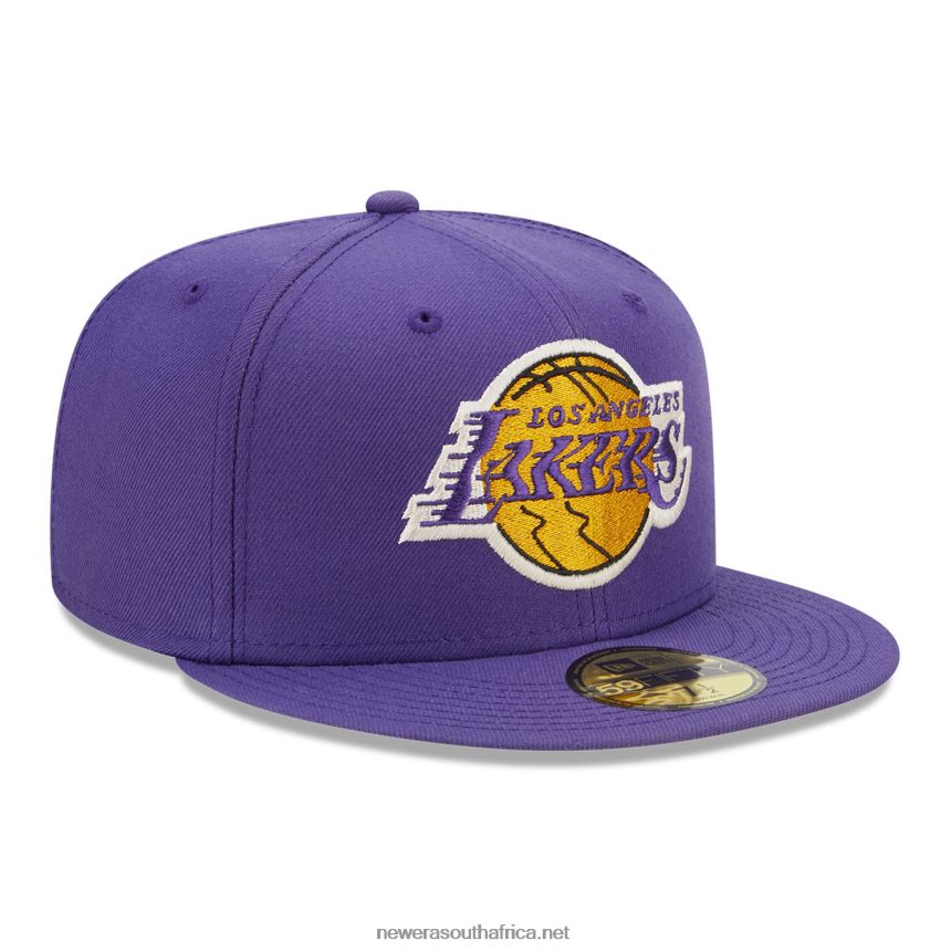 LA Lakers Twilight Fantasy Purple 59FIFTY Fitted Cap New Era TRBRBN1409