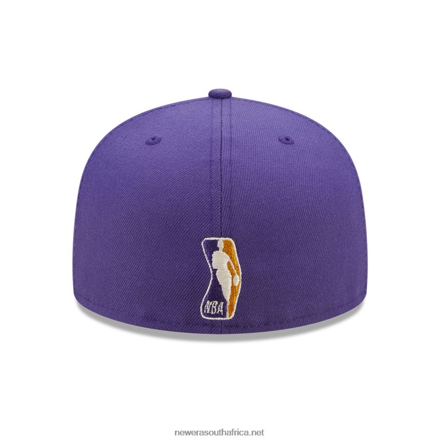LA Lakers Twilight Fantasy Purple 59FIFTY Fitted Cap New Era TRBRBN1409