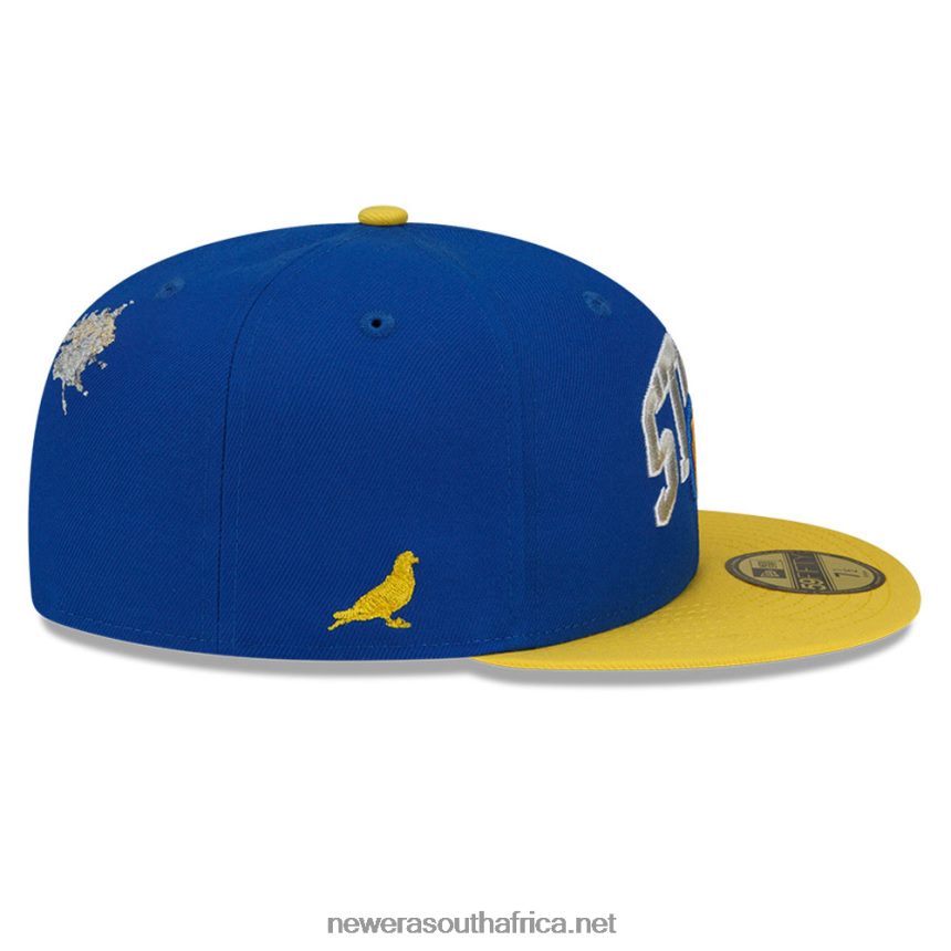 LA Rams x Staple Blue 59FIFTY Fitted Cap New Era TRBRBN299