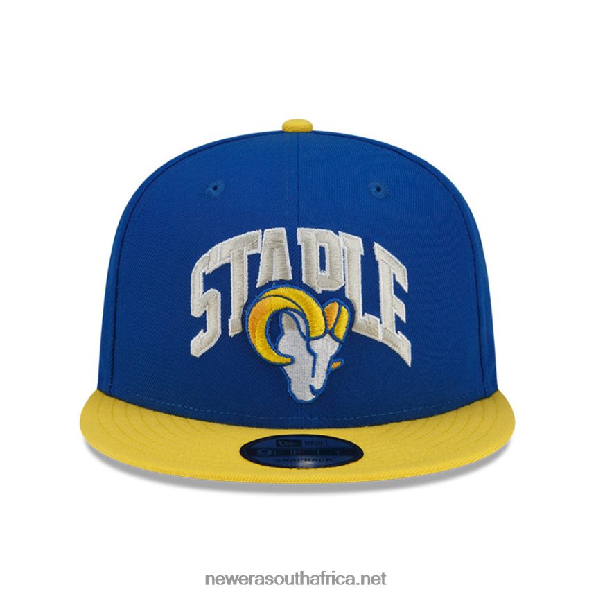 LA Rams x Staple Blue 9FIFTY Snapback Cap New Era TRBRBN2028