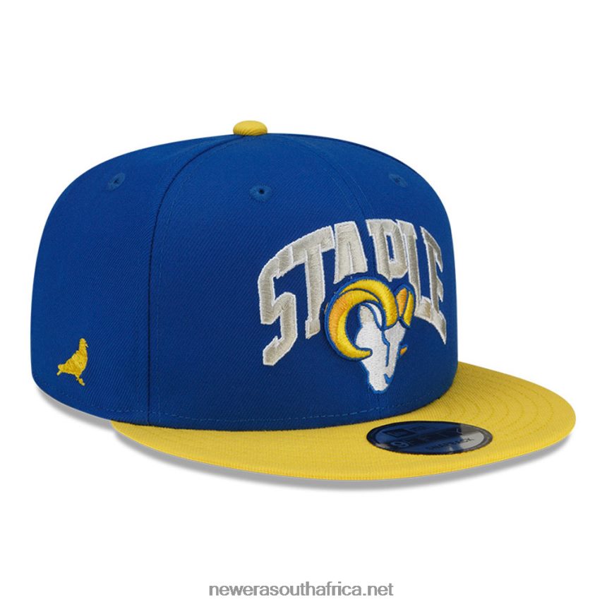 LA Rams x Staple Blue 9FIFTY Snapback Cap New Era TRBRBN2028