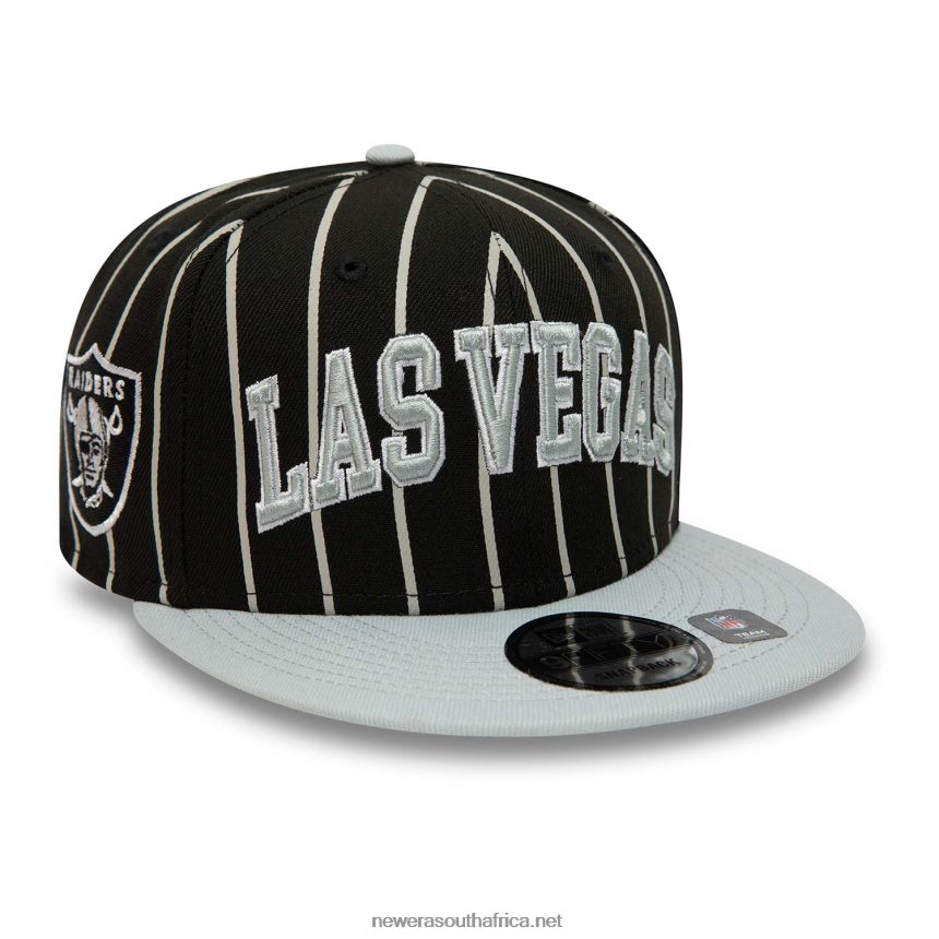 Las Vegas Raiders City Arch Black 9FIFTY Snapback Cap New Era TRBRBN1901