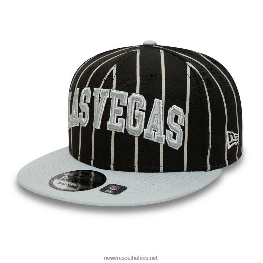 Las Vegas Raiders City Arch Black 9FIFTY Snapback Cap New Era TRBRBN1901
