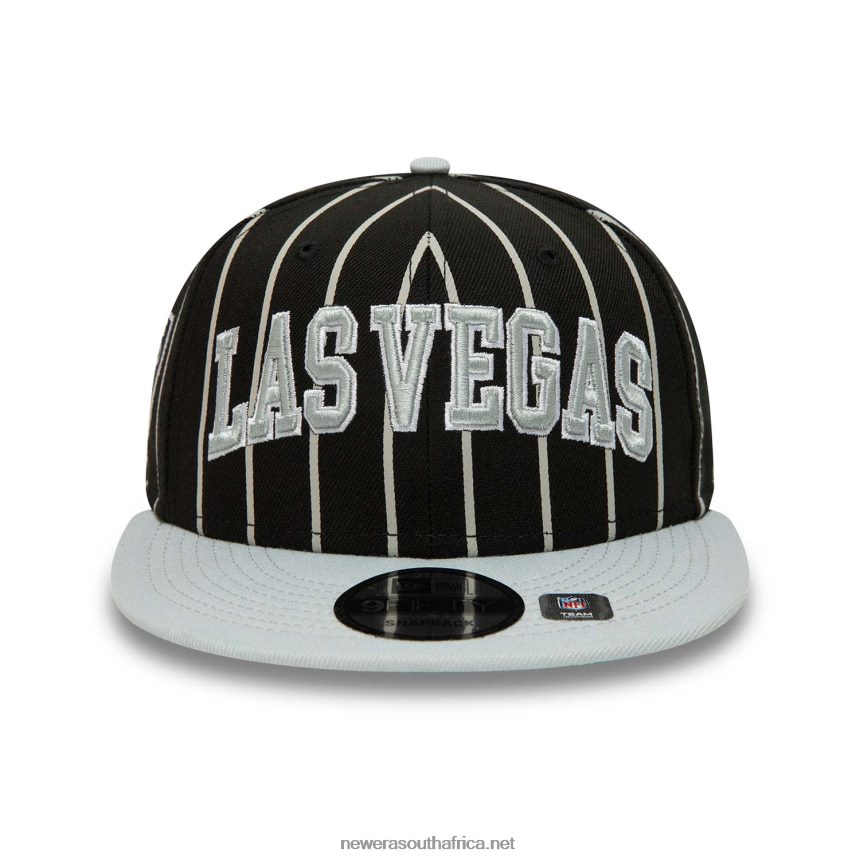 Las Vegas Raiders City Arch Black 9FIFTY Snapback Cap New Era TRBRBN1901