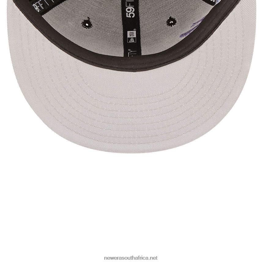 Las Vegas Raiders NFL Blooming Black 59FIFTY Fitted Cap New Era TRBRBN1365