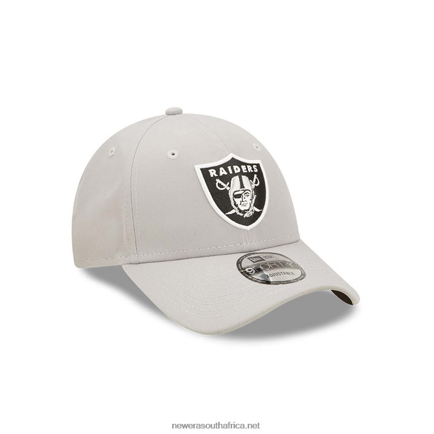 Las Vegas Raiders Repreve Grey 9FORTY Adjustable Cap New Era TRBRBN1503