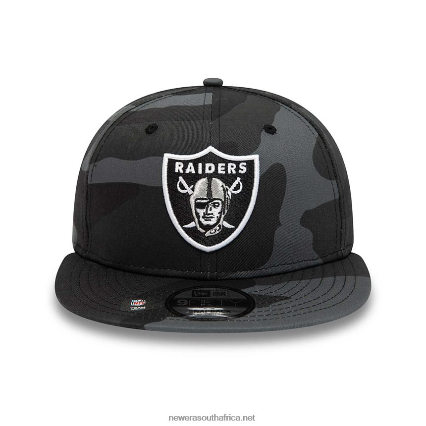 Las Vegas Raiders Team Camo 9FIFTY Snapback Cap New Era TRBRBN2097