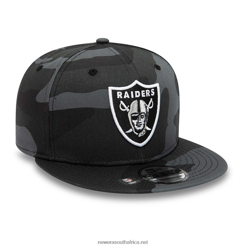 Las Vegas Raiders Team Camo 9FIFTY Snapback Cap New Era TRBRBN2097