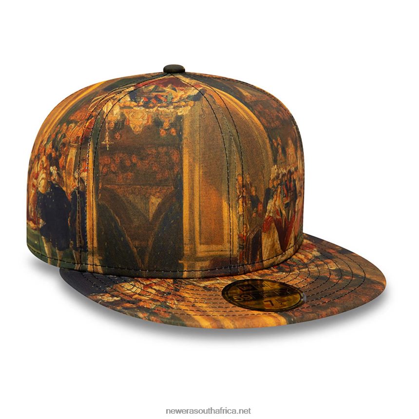 Le Louvre All Over Print Brown 59FIFTY Fitted Cap New Era TRBRBN800