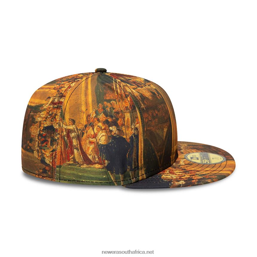 Le Louvre All Over Print Brown 59FIFTY Fitted Cap New Era TRBRBN800