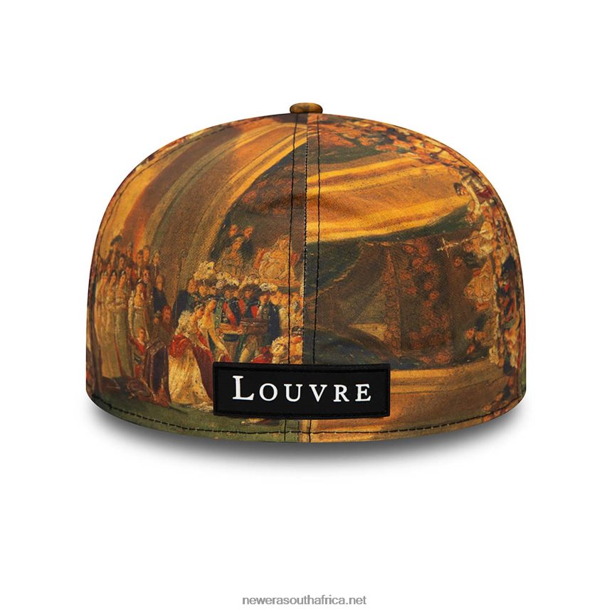 Le Louvre All Over Print Brown 59FIFTY Fitted Cap New Era TRBRBN800