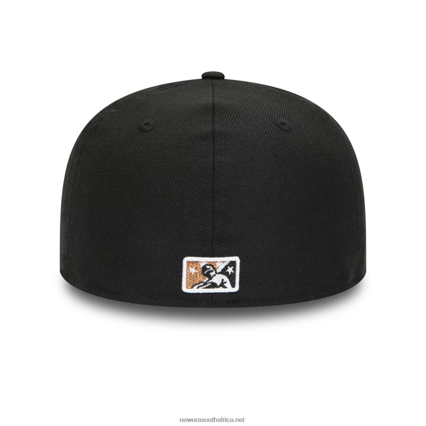 Lehigh Valley IronPigs MiLB Black 59FIFTY Fitted Cap New Era TRBRBN335