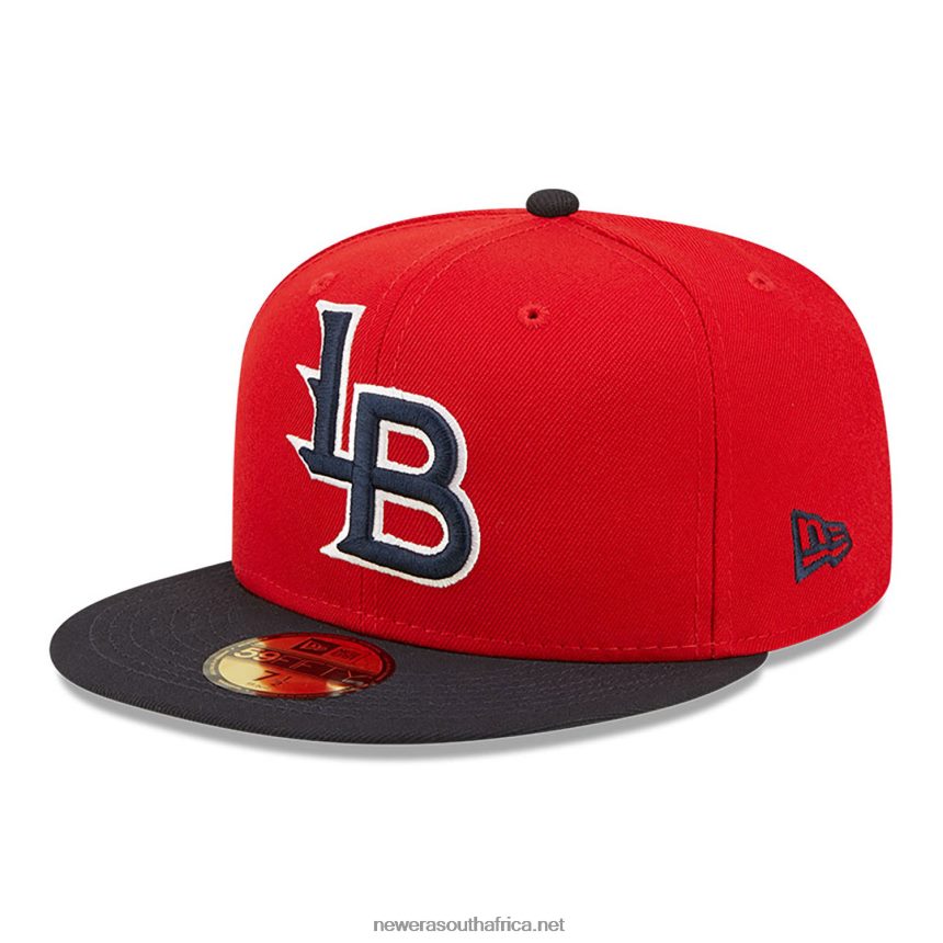 Louisville Bats MiLB Red 59FIFTY Fitted Cap New Era TRBRBN802
