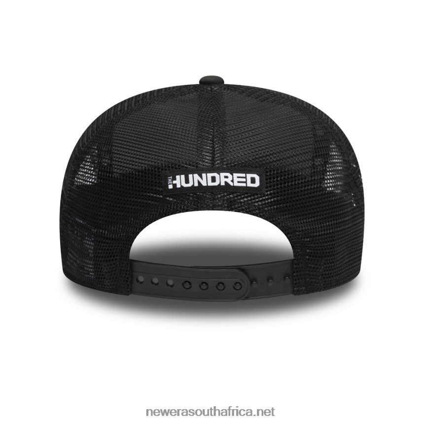 Manchester Originals The Hundred Black 9FIFTY Stretch Snap Cap New Era TRBRBN2095