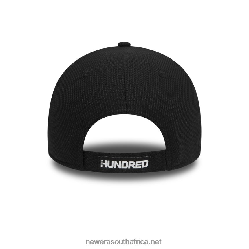 Manchester Originals The Hundred Diamond Era Black 9FORTY Cap New Era TRBRBN1473