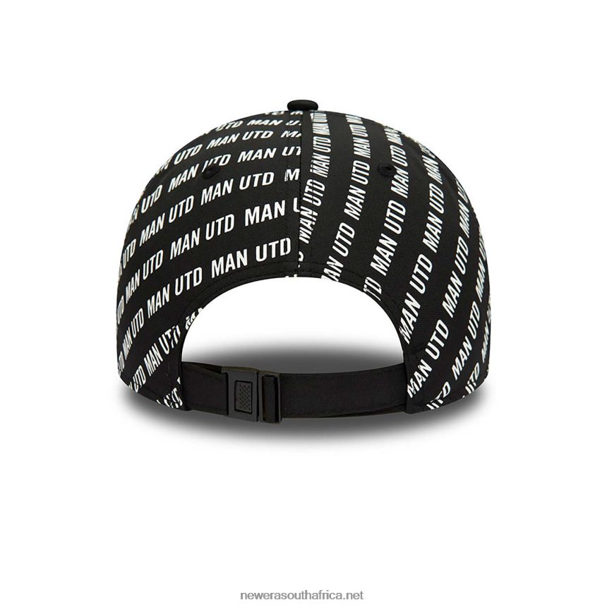 Manchester United FC Tonal Black 9FORTY Adjustable Cap New Era TRBRBN1780