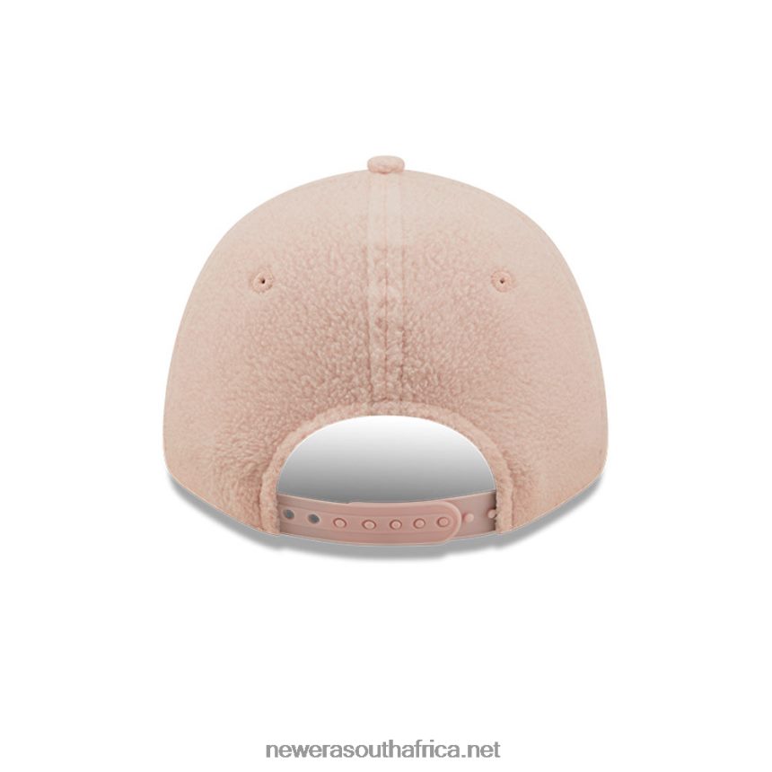 Manchester United Womens Borg Pink 9FORTY Adjustable Cap New Era TRBRBN1466