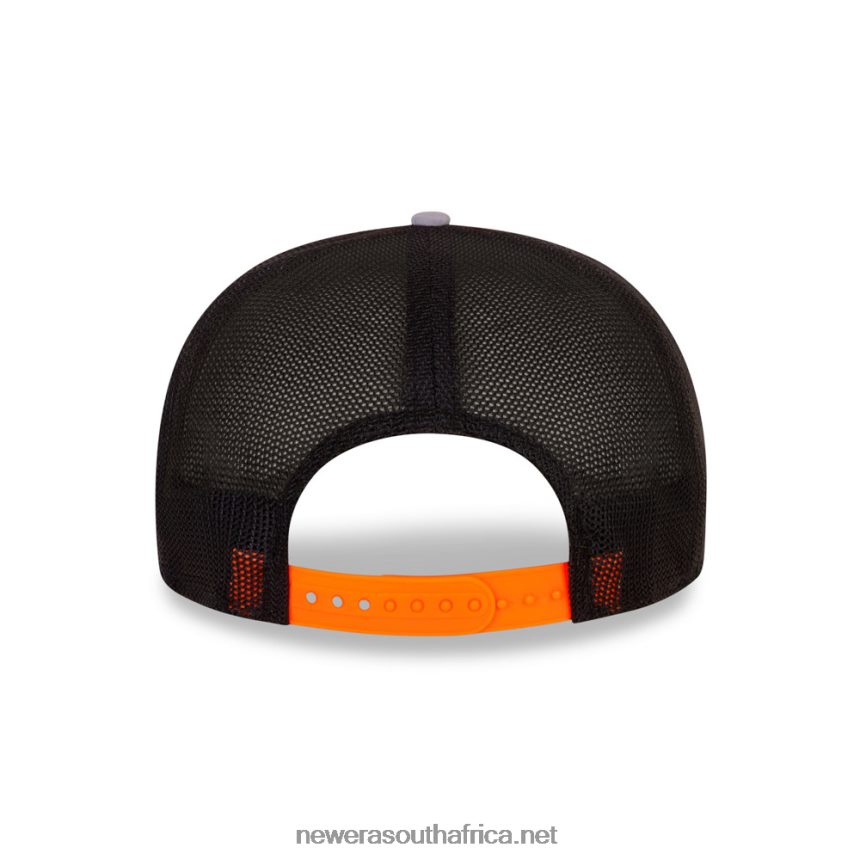 McLaren F1 Stripe Grey 9FIFTY Stretch Snap Cap New Era TRBRBN1988