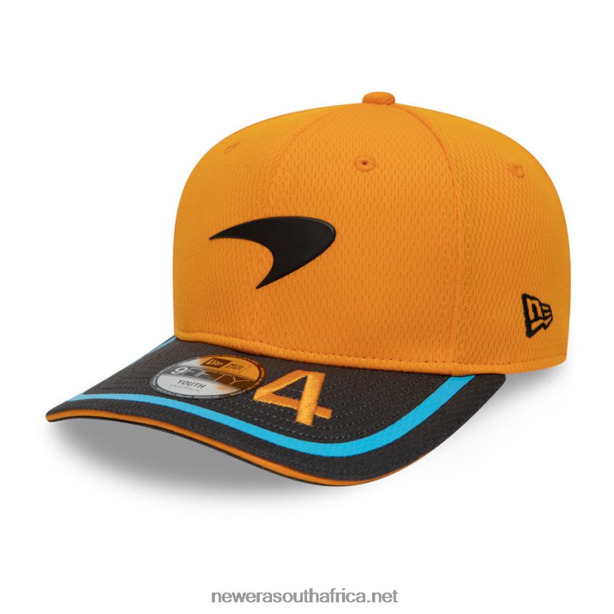 McLaren Lando Norris Kids Orange 9FIFTY Snapback Cap New Era TRBRBN2019