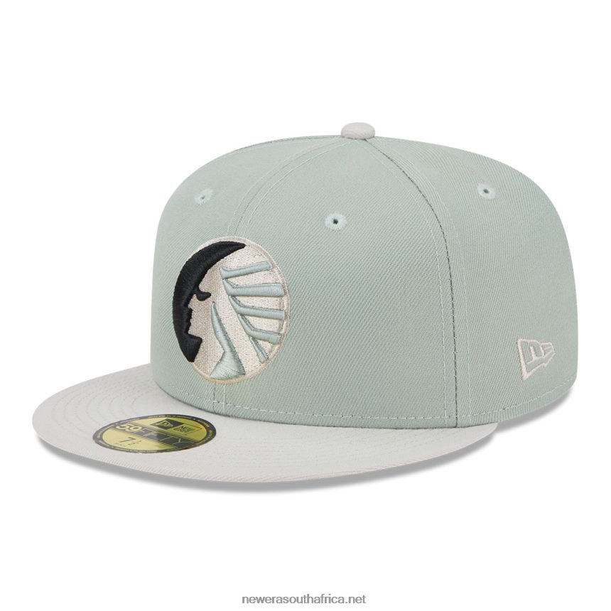 Memphis Chicks Hometown Roots Green 59FIFTY Fitted Cap New Era TRBRBN192