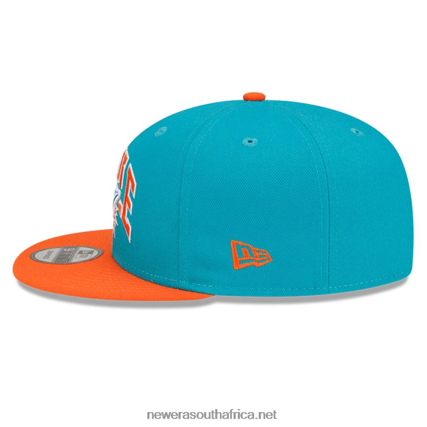 Miami Dolphins x Staple Turquoise 9FIFTY Snapback Cap New Era TRBRBN1888