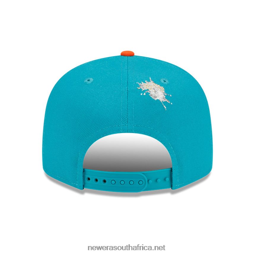 Miami Dolphins x Staple Turquoise 9FIFTY Snapback Cap New Era TRBRBN1888