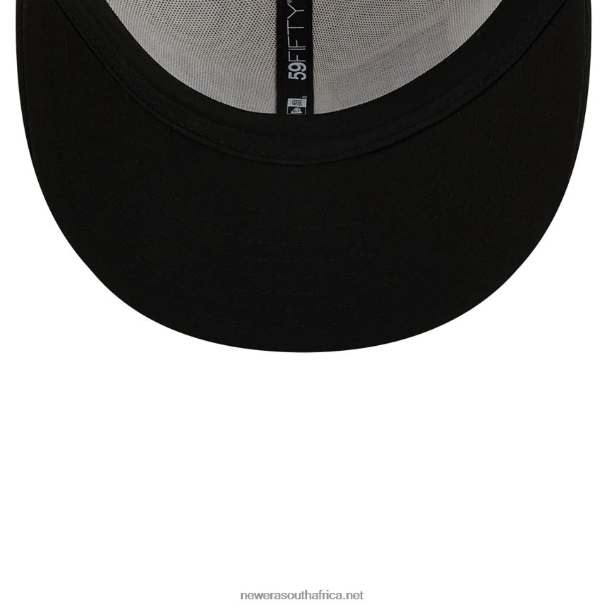 Miami Heat Authentics City Edition White 59FIFTY Fitted Cap New Era TRBRBN1001