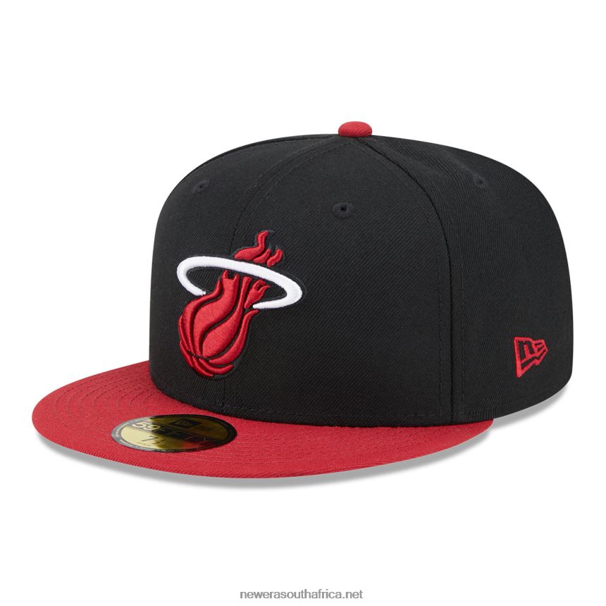 Miami Heat NBA All Star Game Black 59FIFTY Fitted Cap New Era TRBRBN262