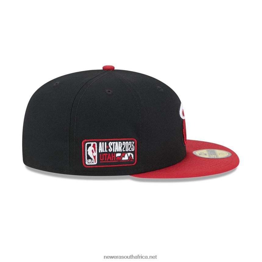 Miami Heat NBA All Star Game Black 59FIFTY Fitted Cap New Era TRBRBN262