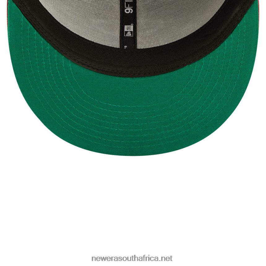 Miami Heat NBA Black Letter Arch Black 9FIFTY Snapback Cap New Era TRBRBN2067