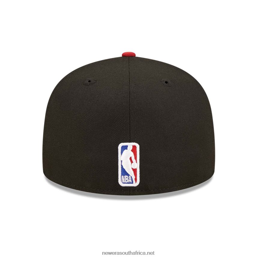 Miami Heat NBA Tip Off 2022 Black 59FIFTY Fitted Cap New Era TRBRBN36