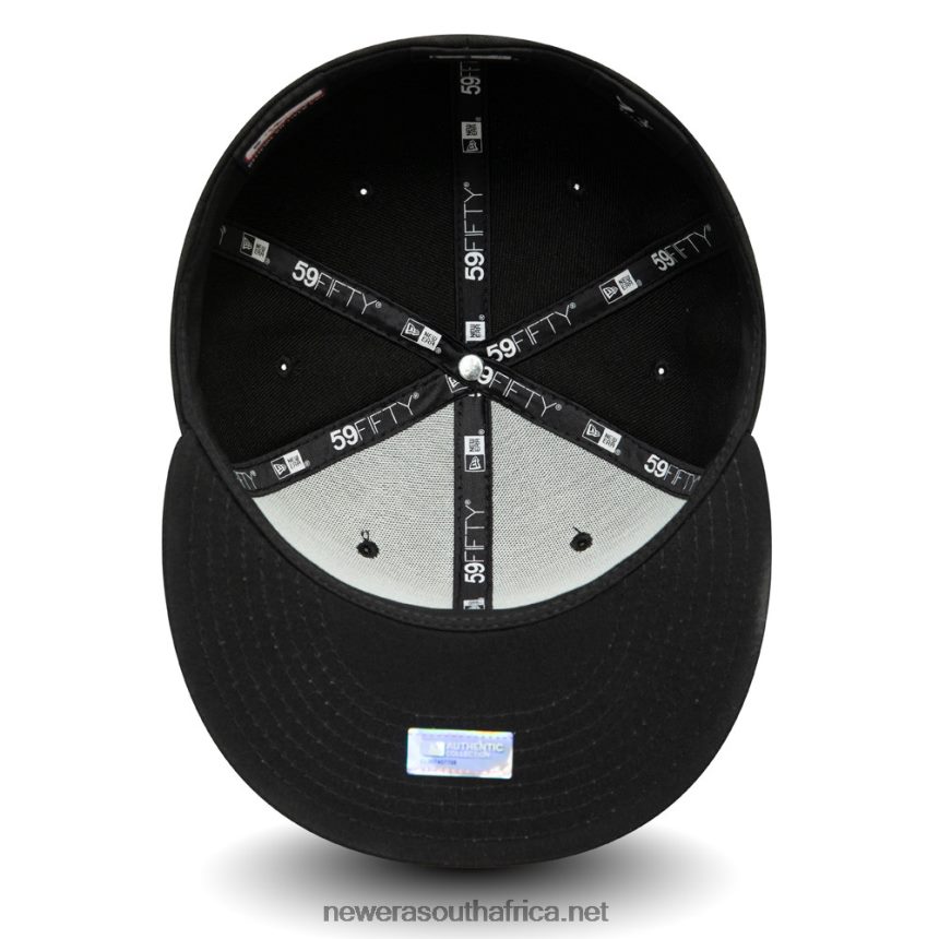 Miami Marlins Authentic On Field Game Black 59FIFTY Cap New Era TRBRBN734