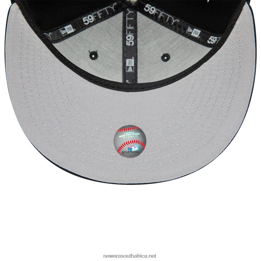 Miami Marlins Dual Logo Black 59FIFTY Fitted Cap New Era TRBRBN690