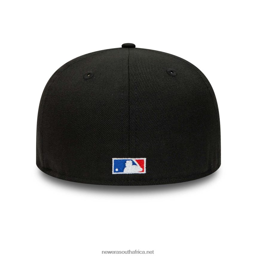 Miami Marlins Premium Wool Black 59FIFTY Fitted Cap New Era TRBRBN455