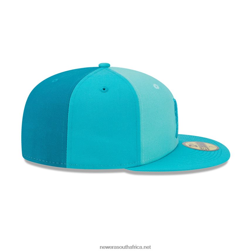 Miami Marlins Tri Tone Team Blue 59FIFTY Fitted Cap New Era TRBRBN857