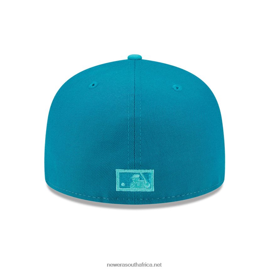 Miami Marlins Tri Tone Team Blue 59FIFTY Fitted Cap New Era TRBRBN857