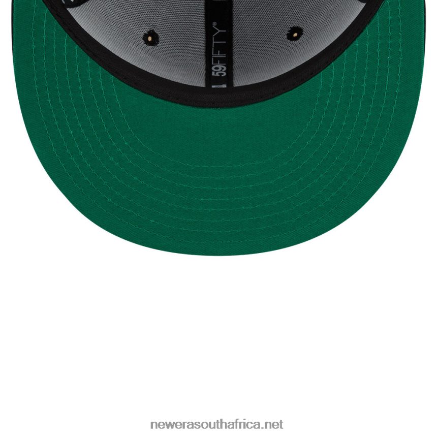 Miami Marlins Visor Bloom Black 59FIFTY Fitted Cap New Era TRBRBN243