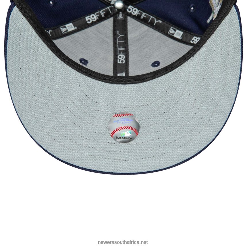 Milwaukee Brewers 25th Anniversary Navy 59FIFTY Fitted Cap New Era TRBRBN389