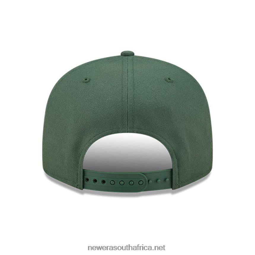Milwaukee Bucks NBA Sweep Green 9FIFTY Snapback Cap New Era TRBRBN2055