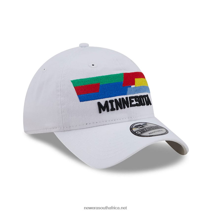 Minnesota Timberwolves Authentics City Edition White 9TWENTY Adjustable Cap New Era TRBRBN2234