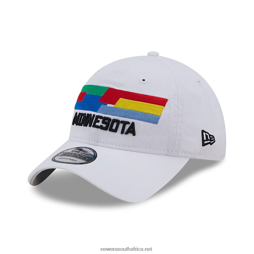 Minnesota Timberwolves Authentics City Edition White 9TWENTY Adjustable Cap New Era TRBRBN2234